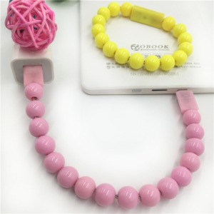 Charging cable bead bracelet iPhone C type
